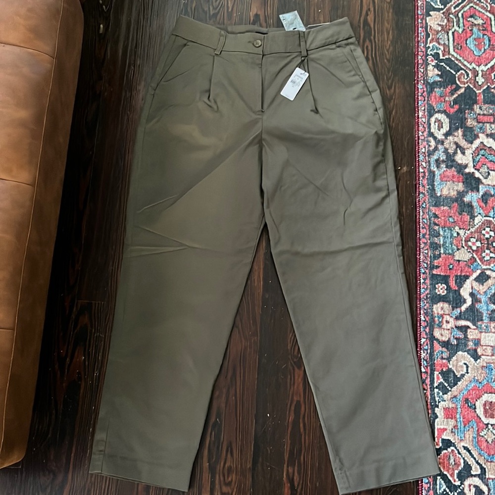 Express Chino Ankle Pants | size 10 L